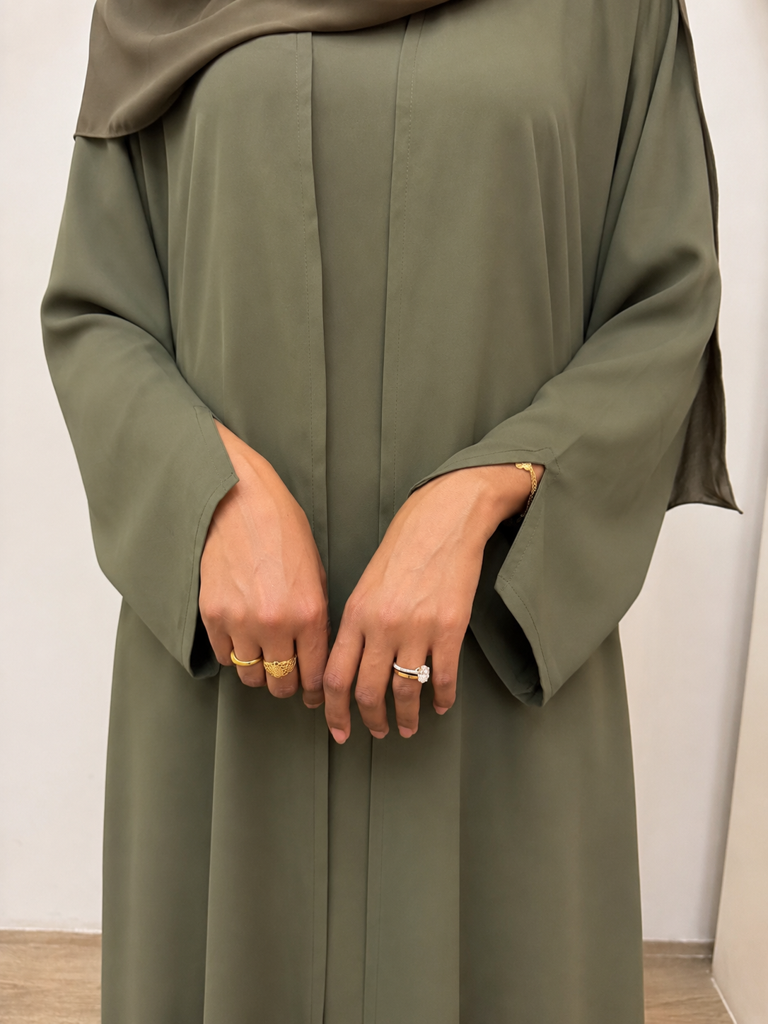 Forest Green Abaya