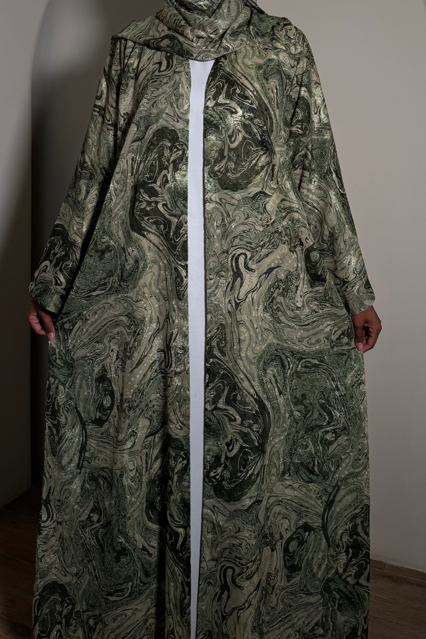 Olive Mirage Abaya